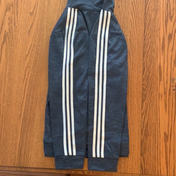 Adidas Boys Fleece Lined Hoodie - Picture 7 of 11